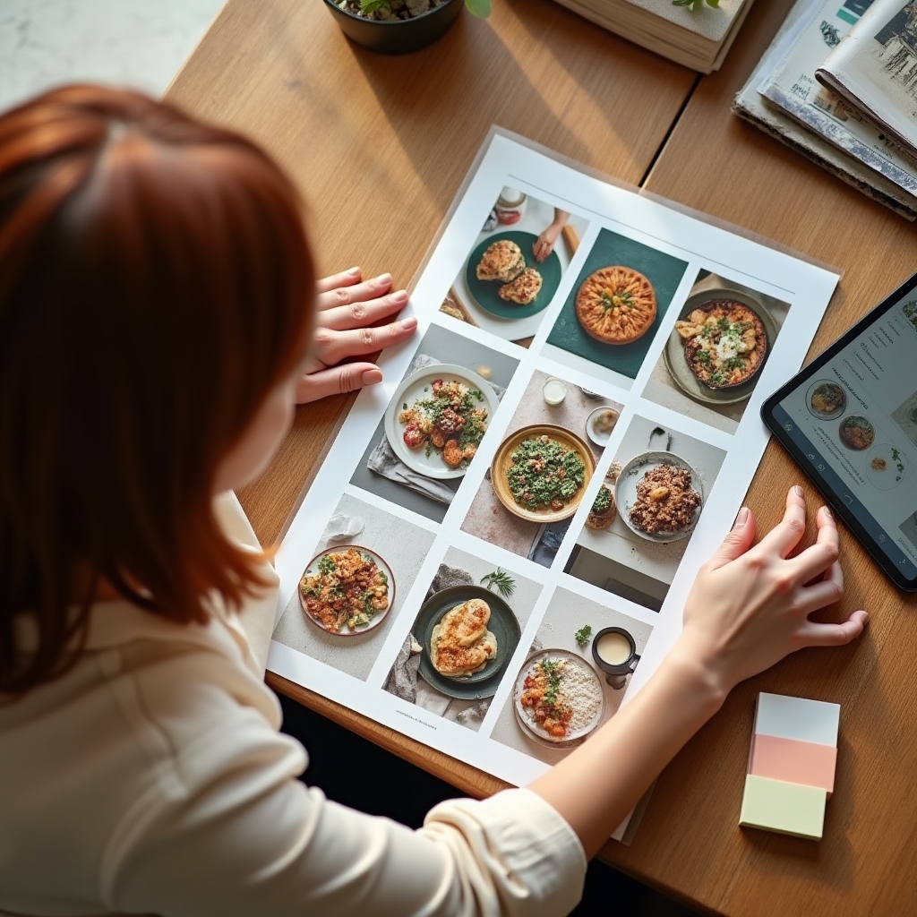 Planificare feed social media pentru restaurant
